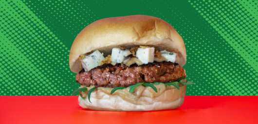 Gorgonzola burger